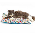 Washable Anti Slip Pet Cushion Fish Design Pillow Canvas Cat Mat Bed